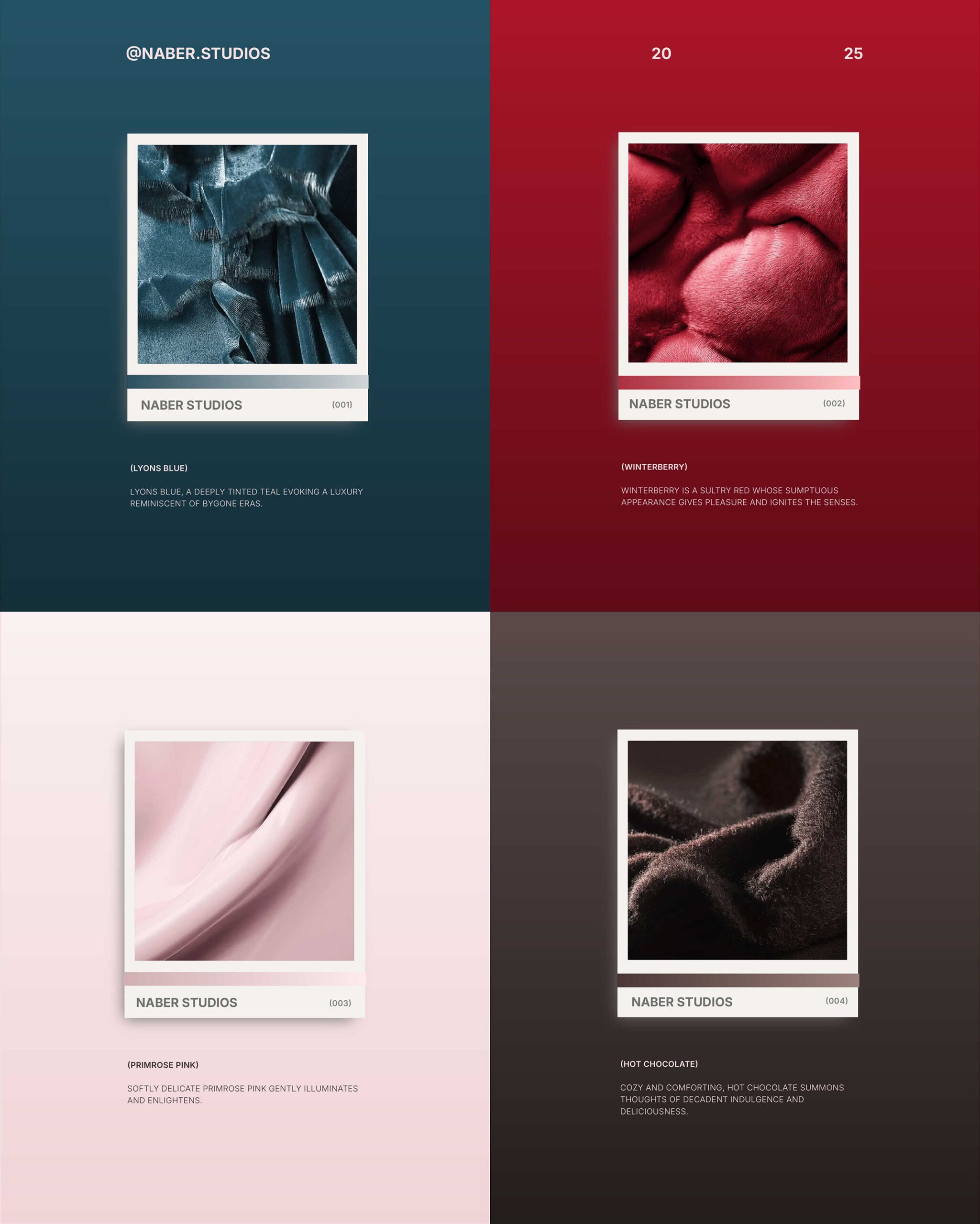 Pantone-Farbchips